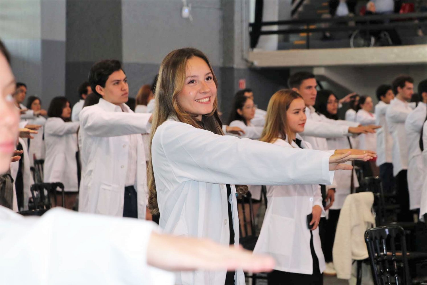 carrera de medicina de la uag recibe a nueva generacion de estudiantes