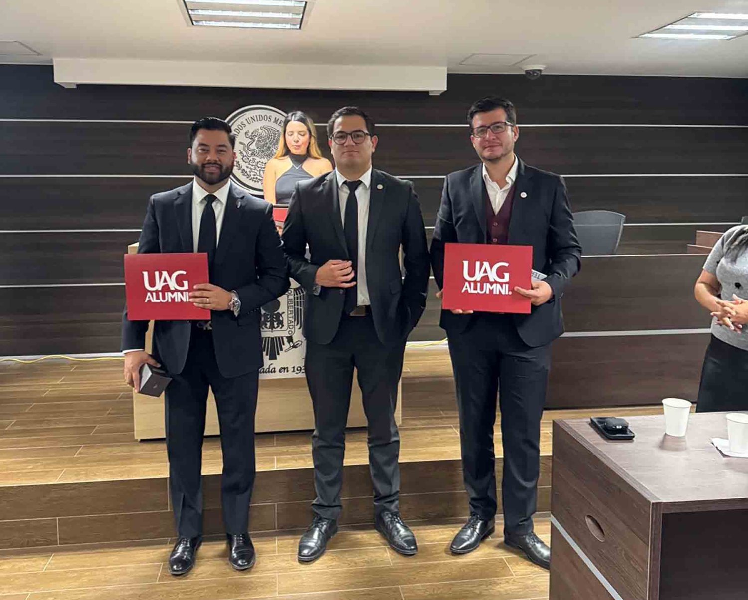 omar garibo cardenas y mario gonzalez navarro egresados de la uag y ponentes