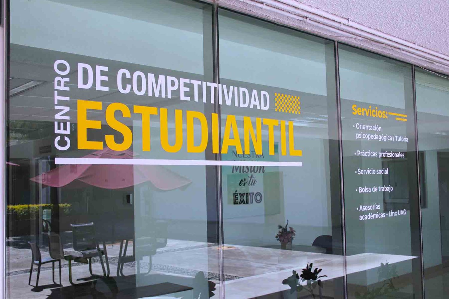 ven y acercate al centro de competitividad estudiantil de la uag