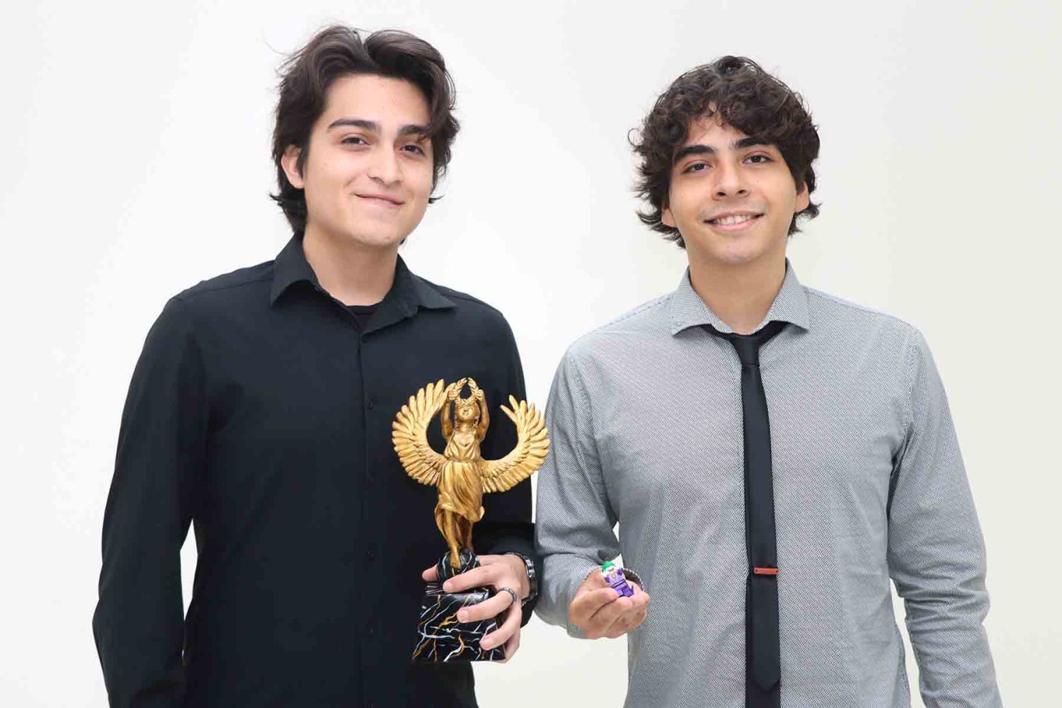 Héctor Ruiz y Bruno Candelas ganaron el primer lugar en la categoría de cortometraje animado en el Puebla Cine Fest 2025