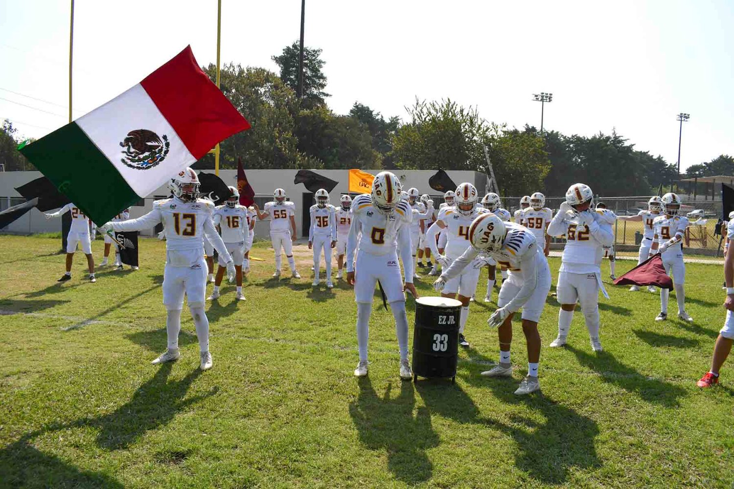 tecos a volar alto en la liga juvenil de la onefa