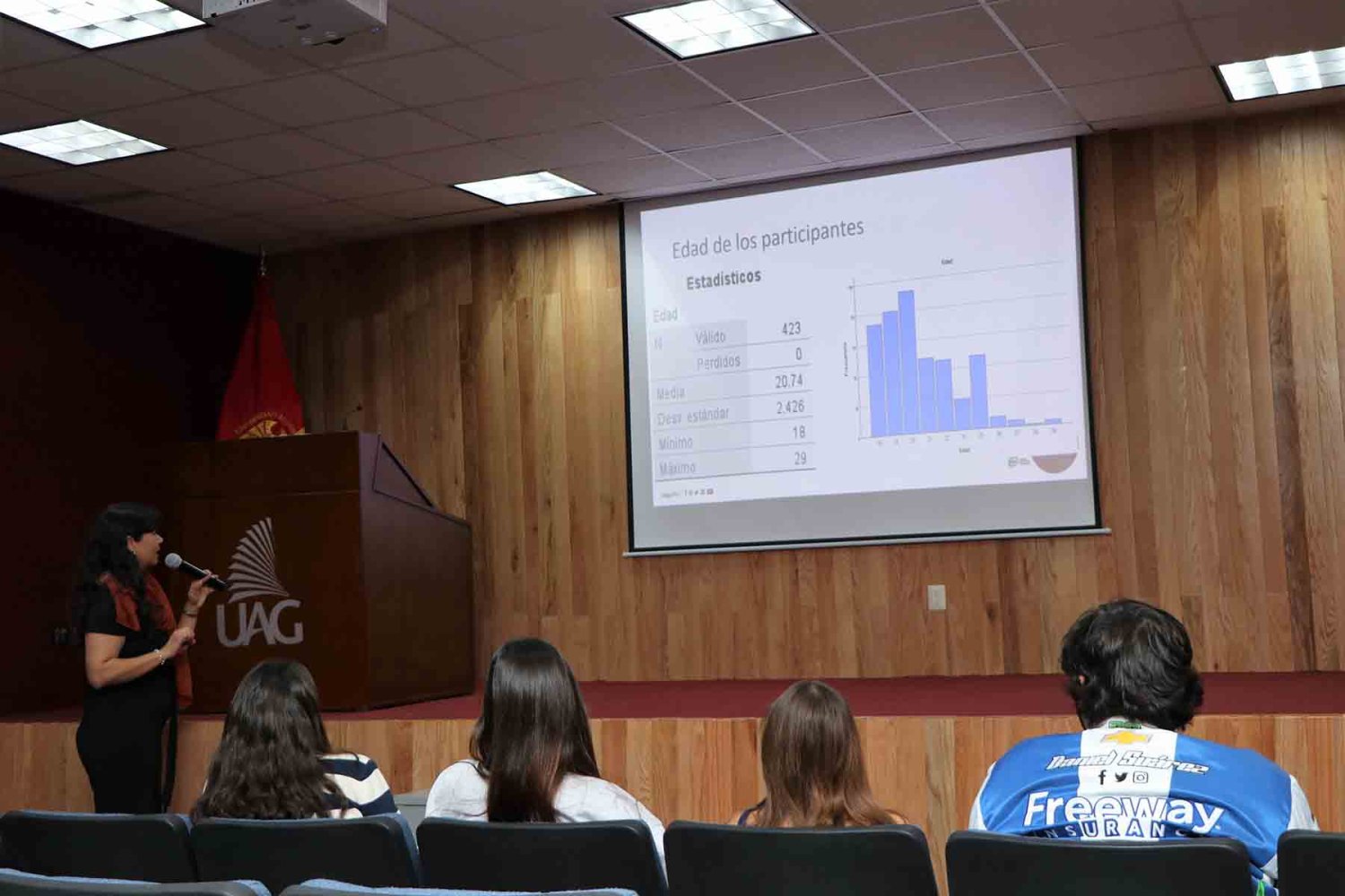 la conferencia se presento durante las jornadas sobre el bienestar psicologico