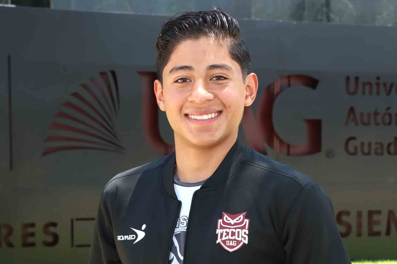 Braulio Domínguez Ocampo, alumno de UAG High School y karateca