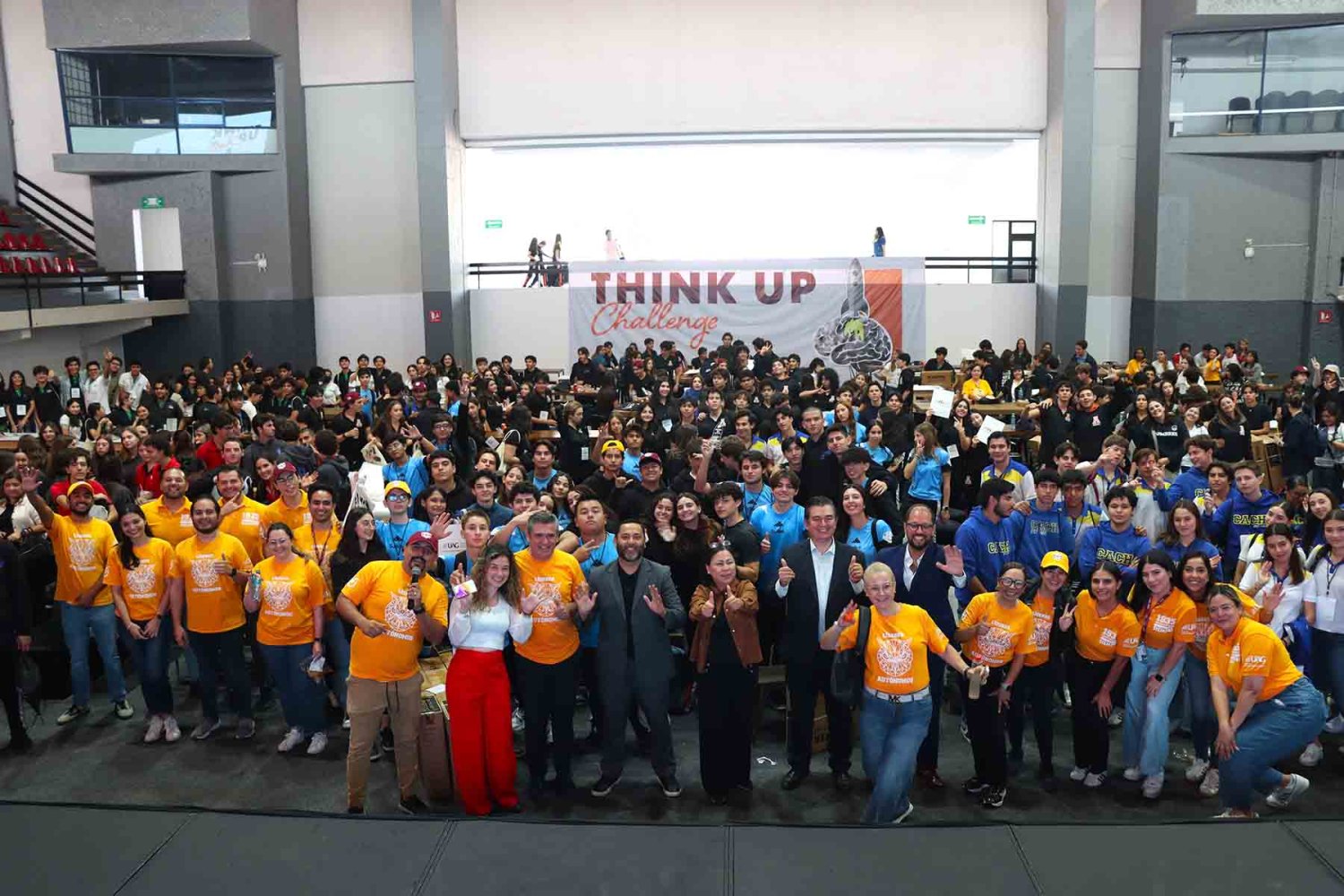 Estudiantes de preparatoria vivieron la experiencia universitaria durante el Think Up Challenge UAG.