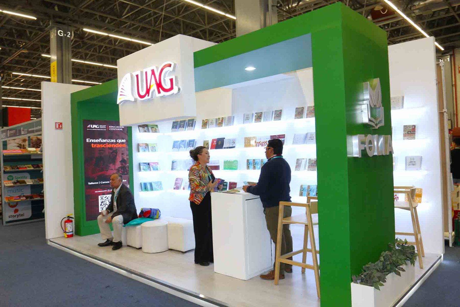 editorial folia de la uag presenta dos nuevos libros en la fil 2023
