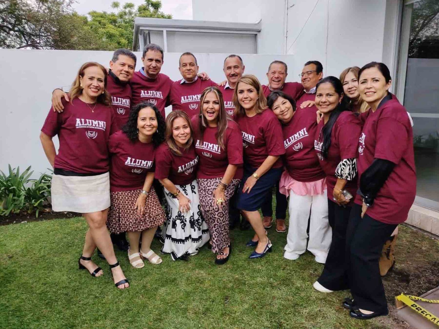 Luego de la ceremonia oficial, se realizó un convivio de celebración