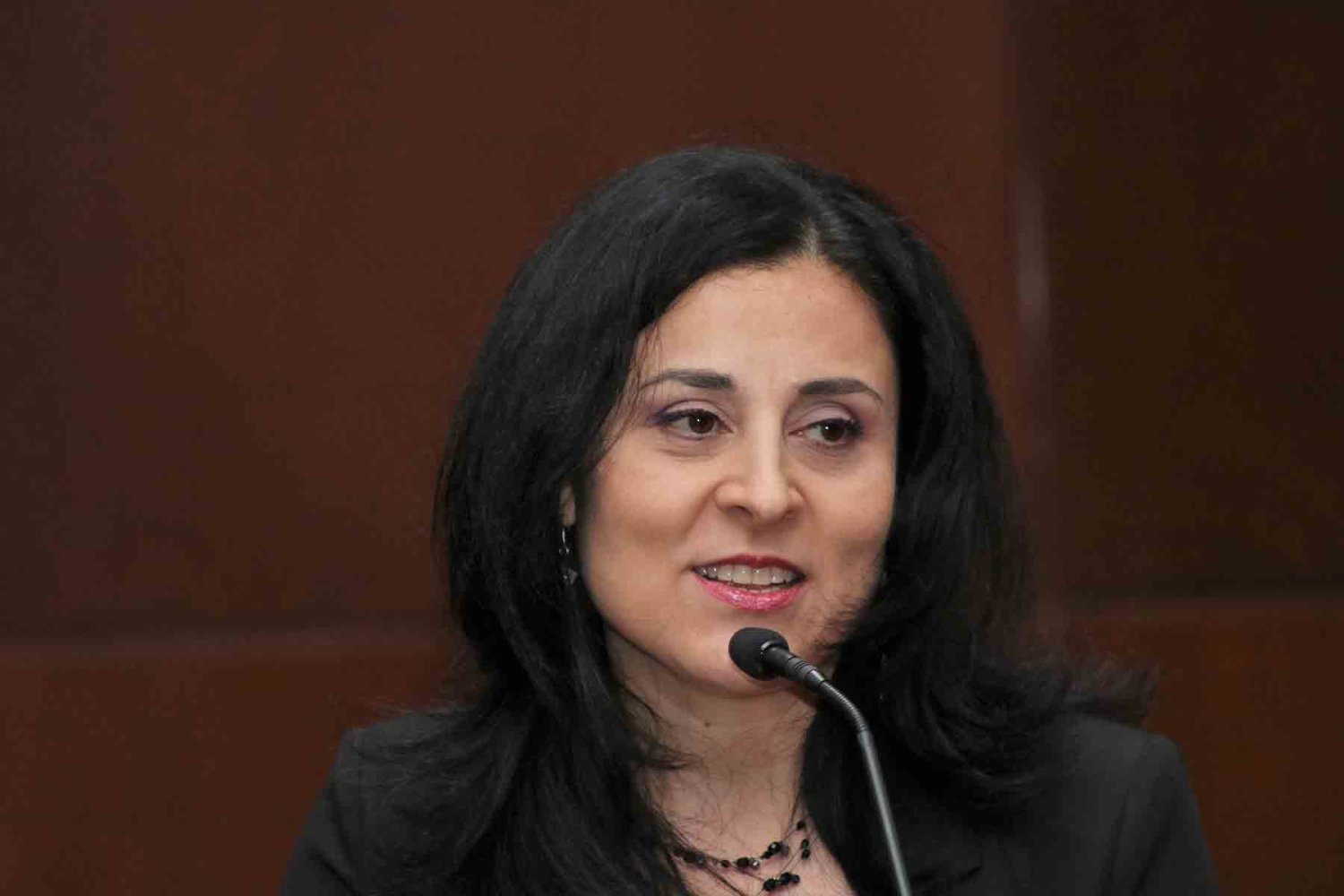 la mtra alejandra vaca hablo a nombre de los egresados del diplomado