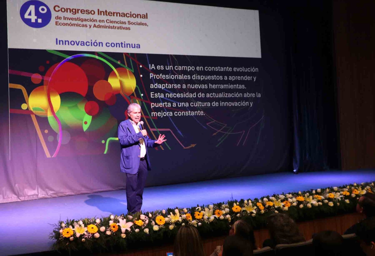 la conferencia se realizo durante el congreso organizado por la uag