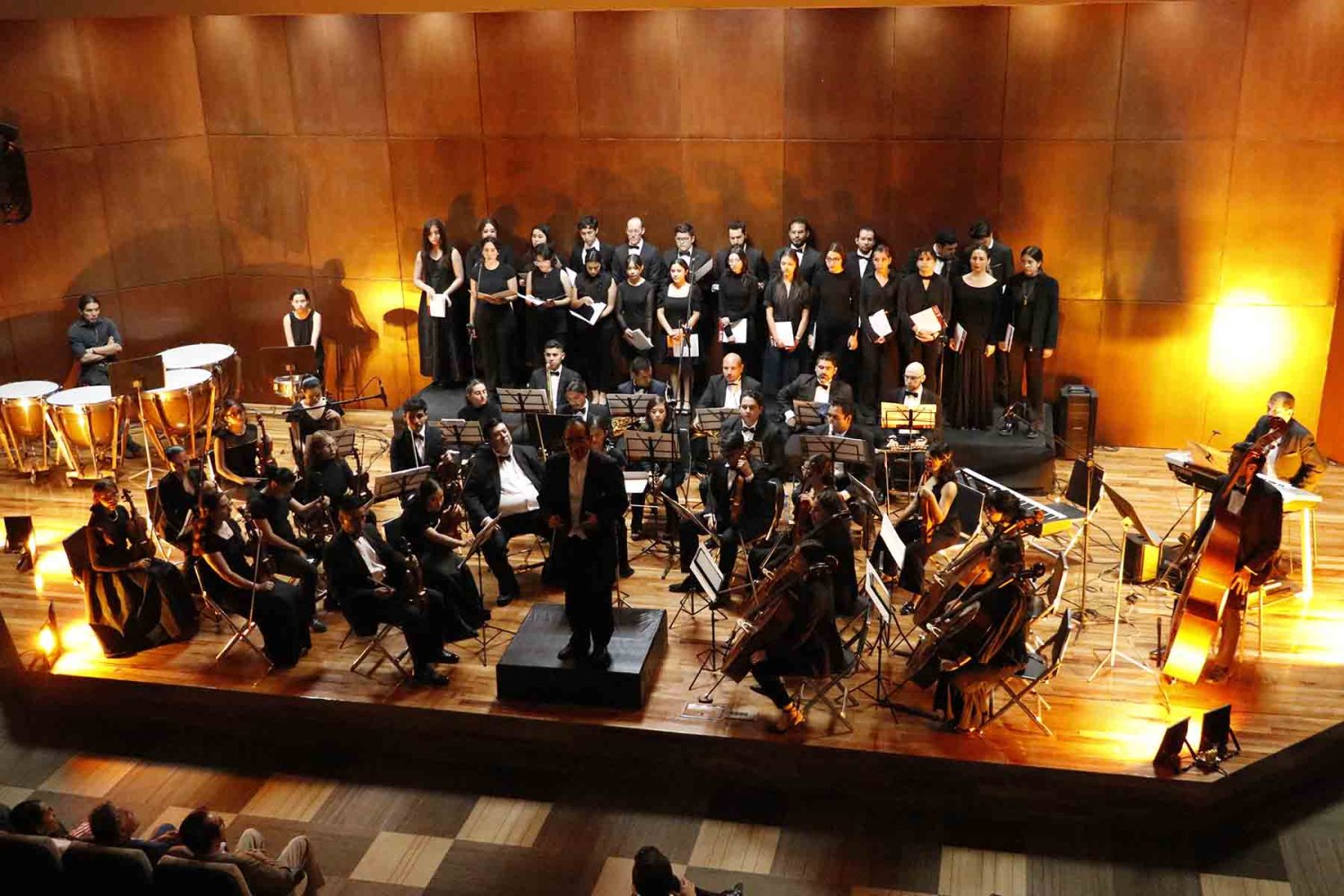 Cierra con magno concierto exhibición sobre “La Sábana Santa”