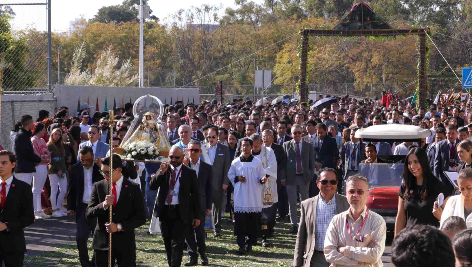 virgen de zapopan visita la uag en su 89 aniversario