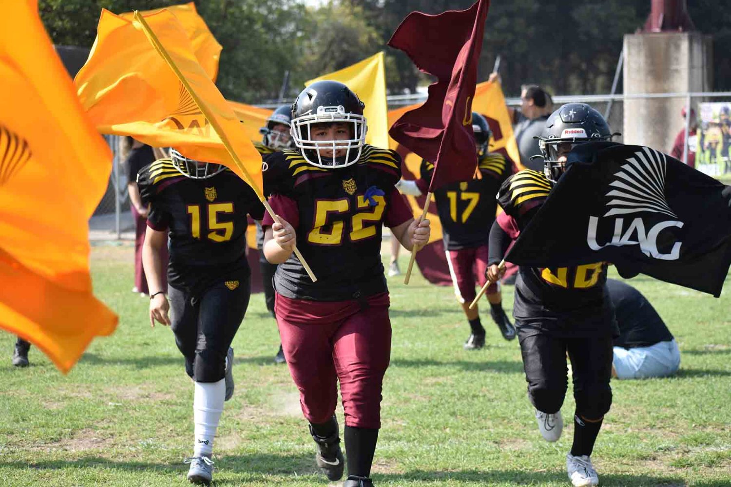 tecos presente en las seis categorias de la liga infantil