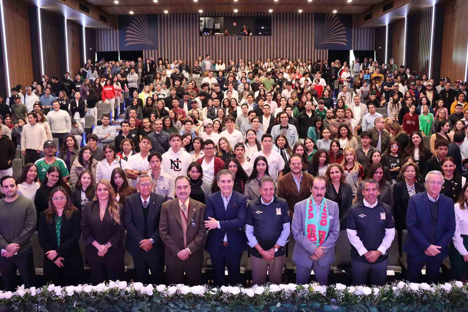 el evento se realizó en el Auditorio Lic. Antonio Leaño Reyes
