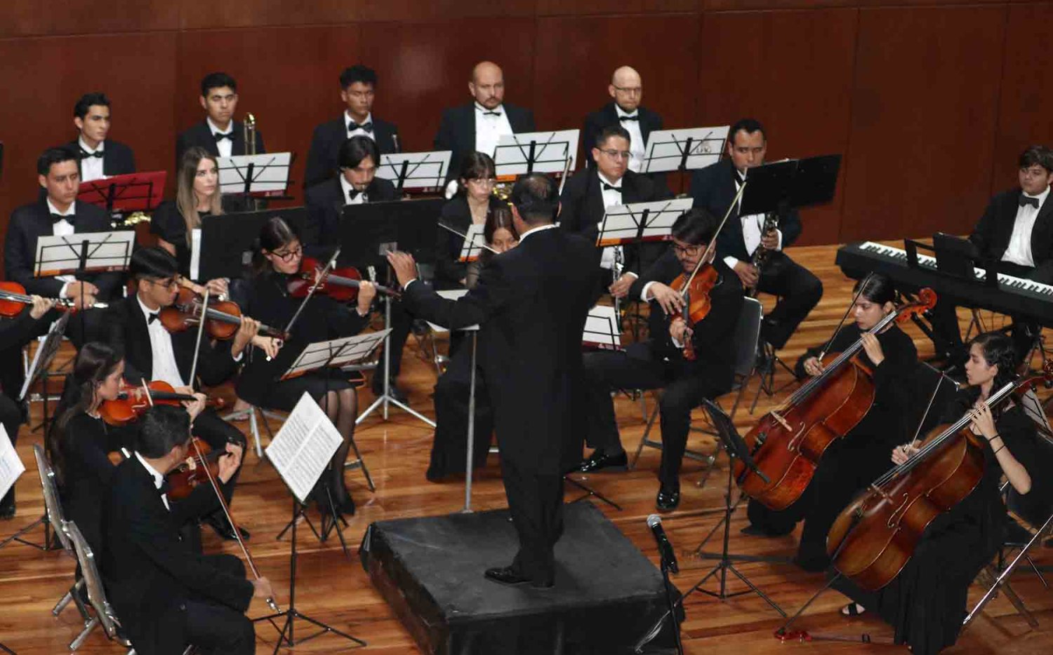 vibrantes interpretaciones de la orquesta de camara de la uag