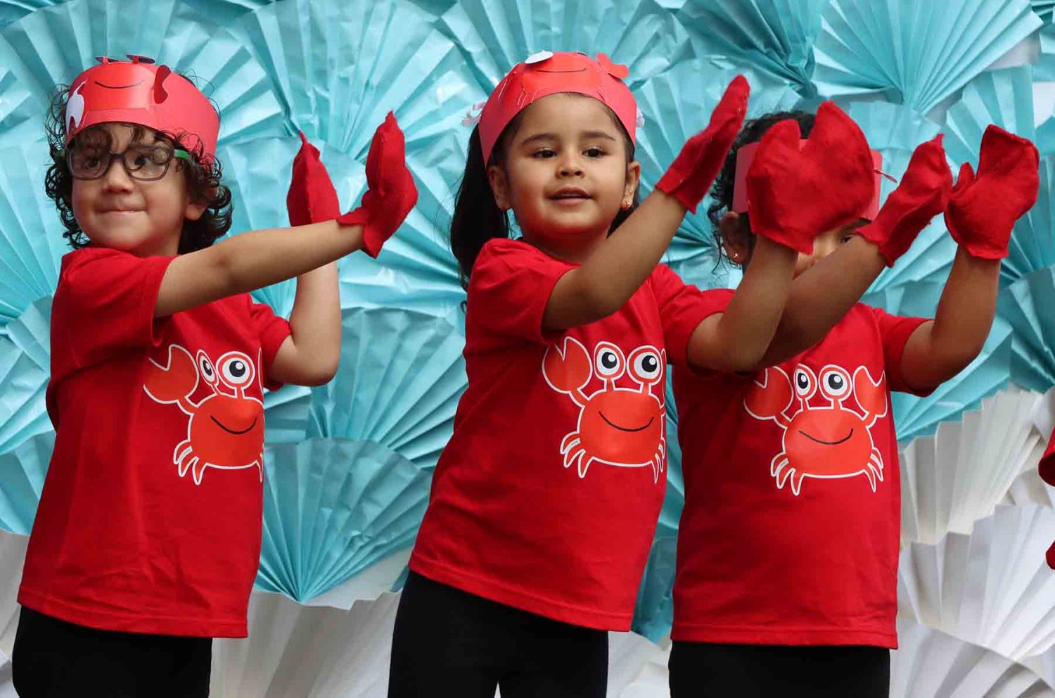 los mas pequenos participaron en el programa mi primer verano