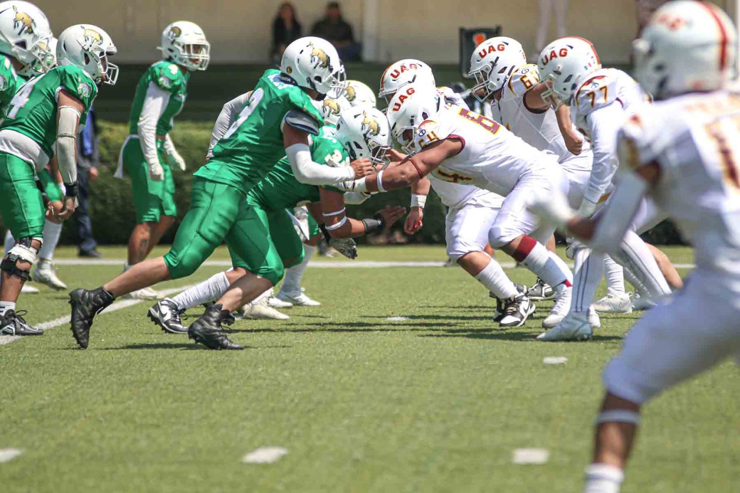 arranca la liga intermedia de futbol americano