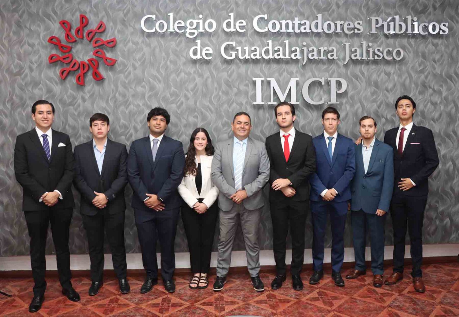 alumnos de la uag que participaron en el maraton de contabilidad gubernamental