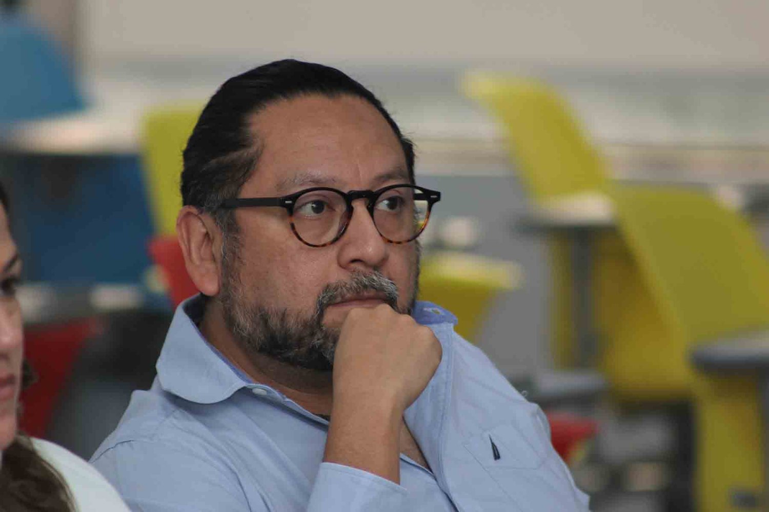 Dr. Heriberto Pérez Peñuelas, uno de los expositores.