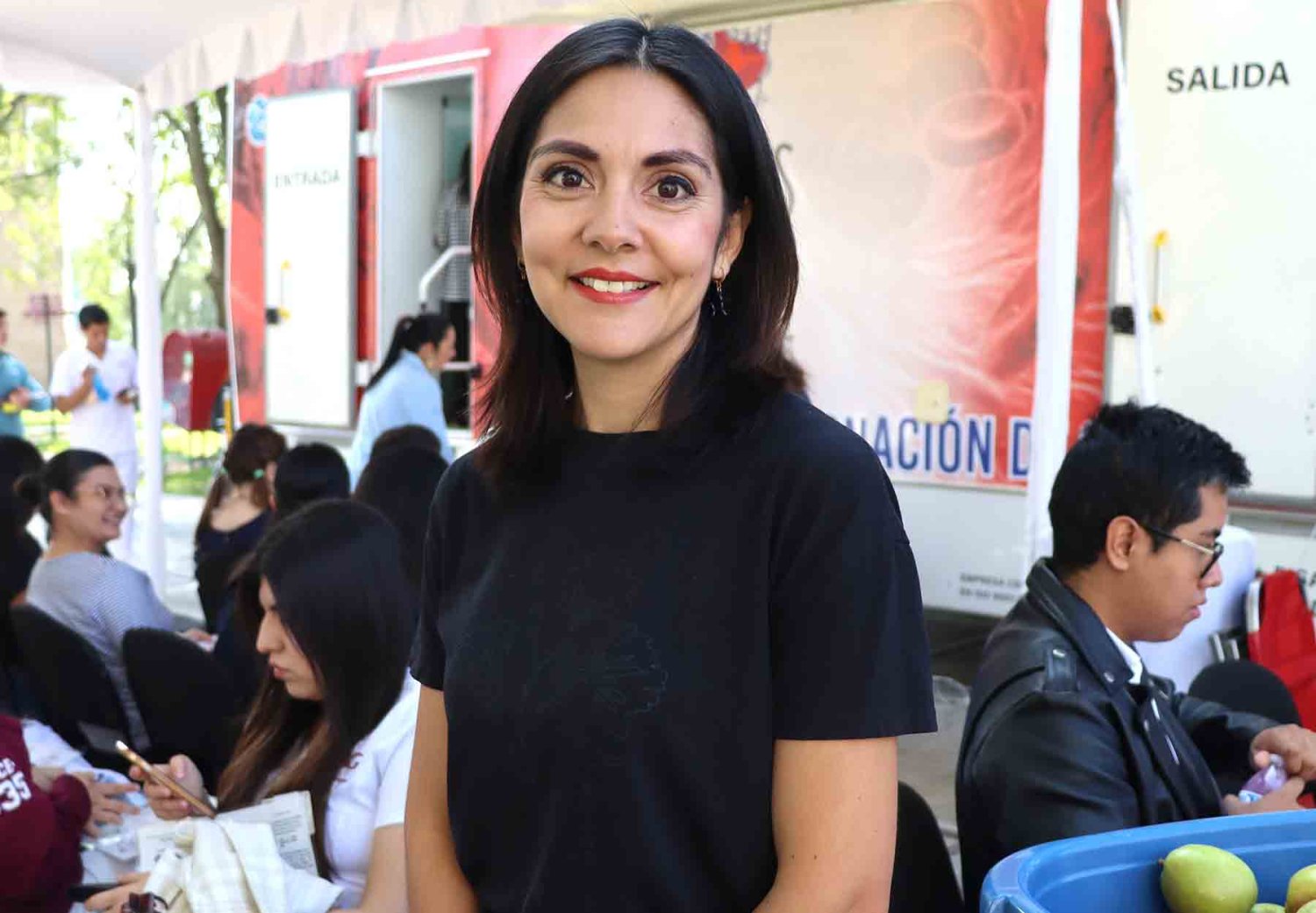 autoridades universitarias durante la inaguracion del dia del estudiante autonomo