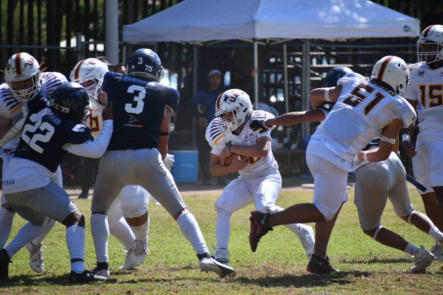 los tecos van en primer lugar de su grupo en la liga juvenil