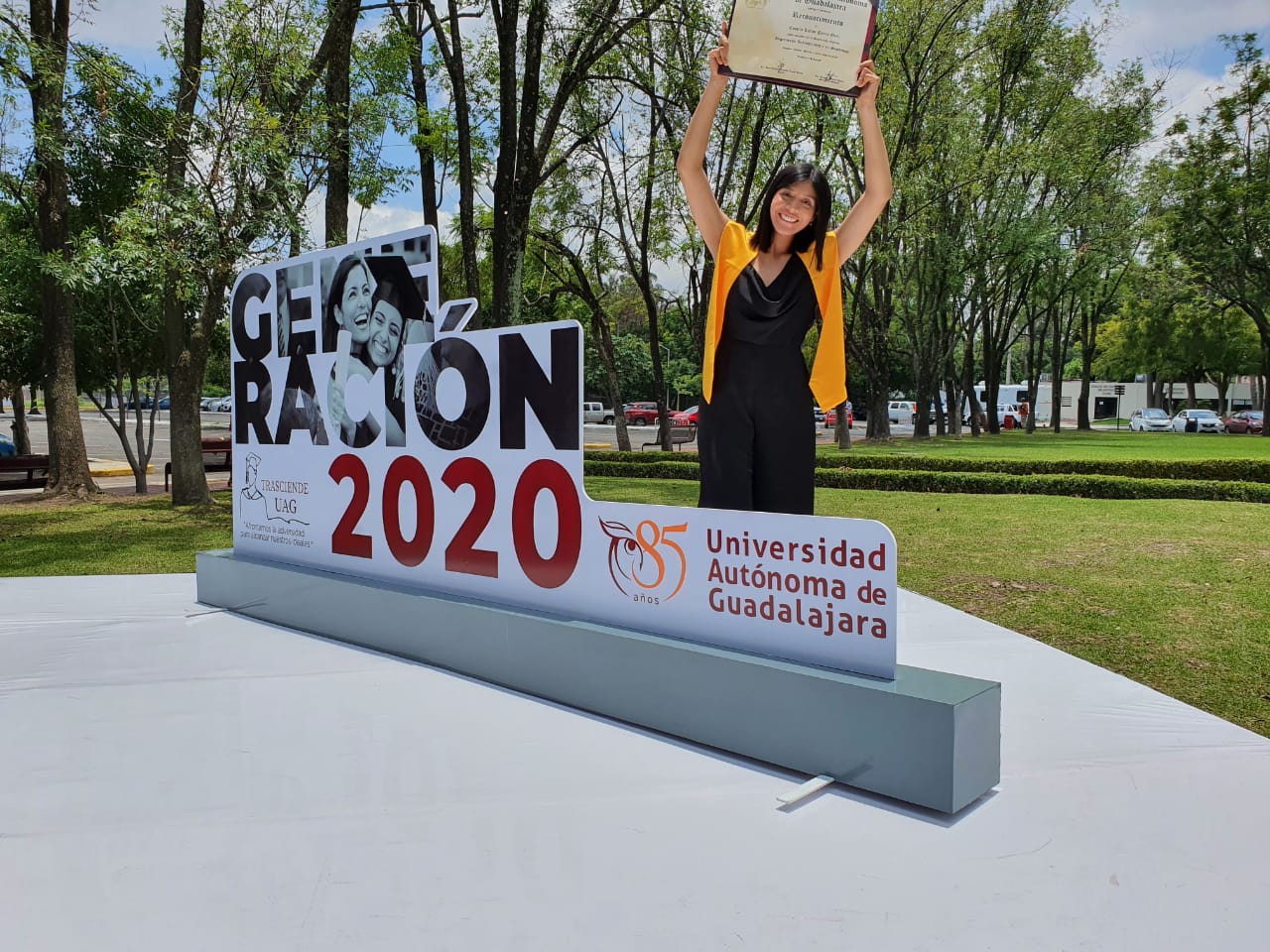 camila lilian parra es egresada de la generacion 2020