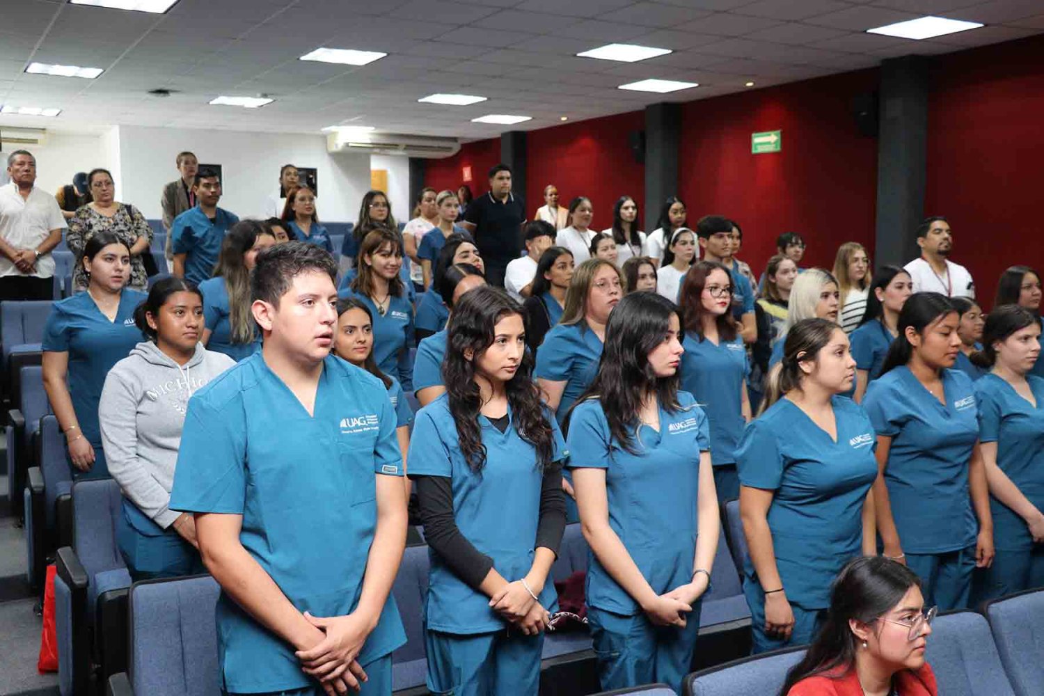 nuevos alumnos de enfermeria