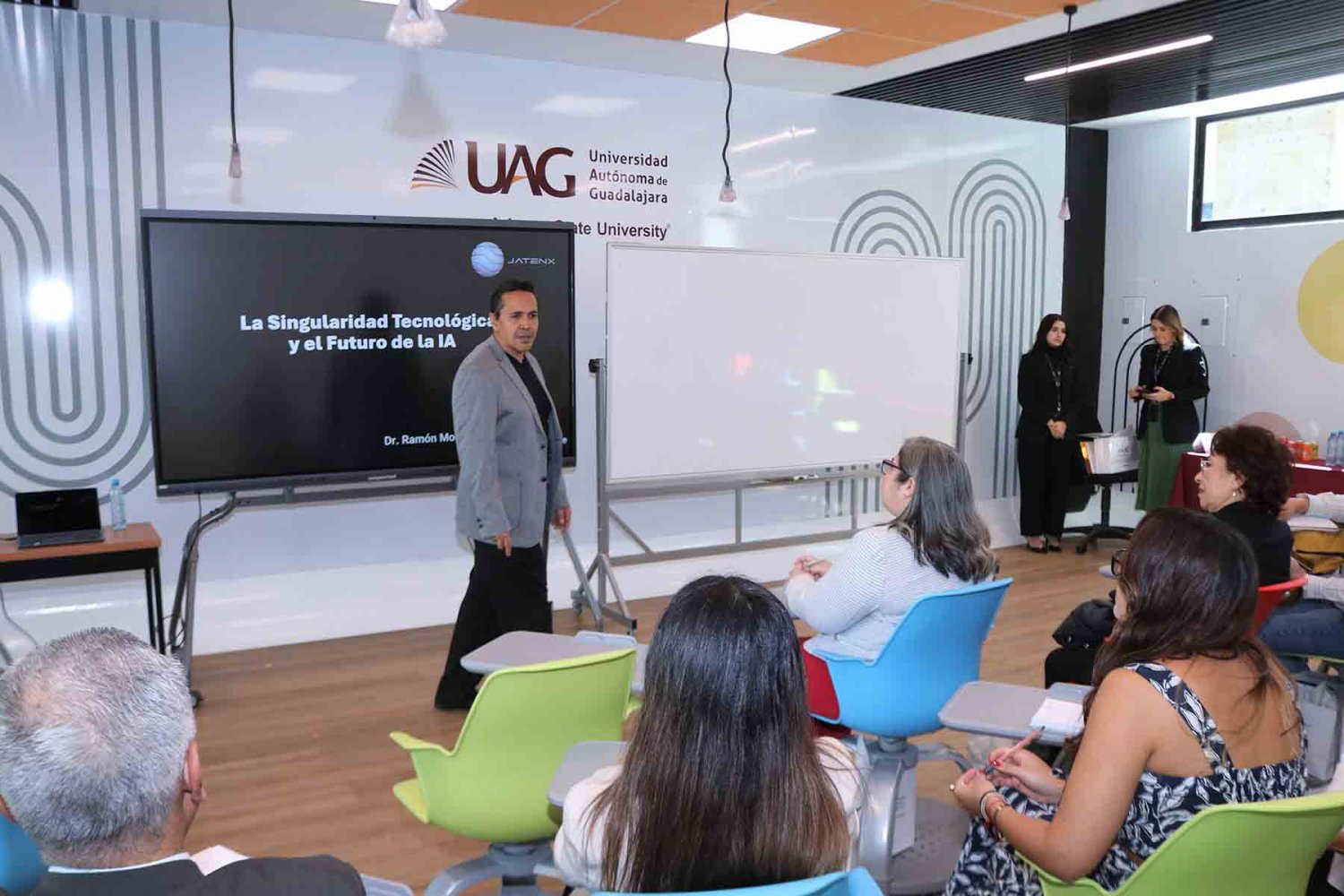 la conferencia se realizo durante la pasantia iglu 2025 que se realizo en la uag