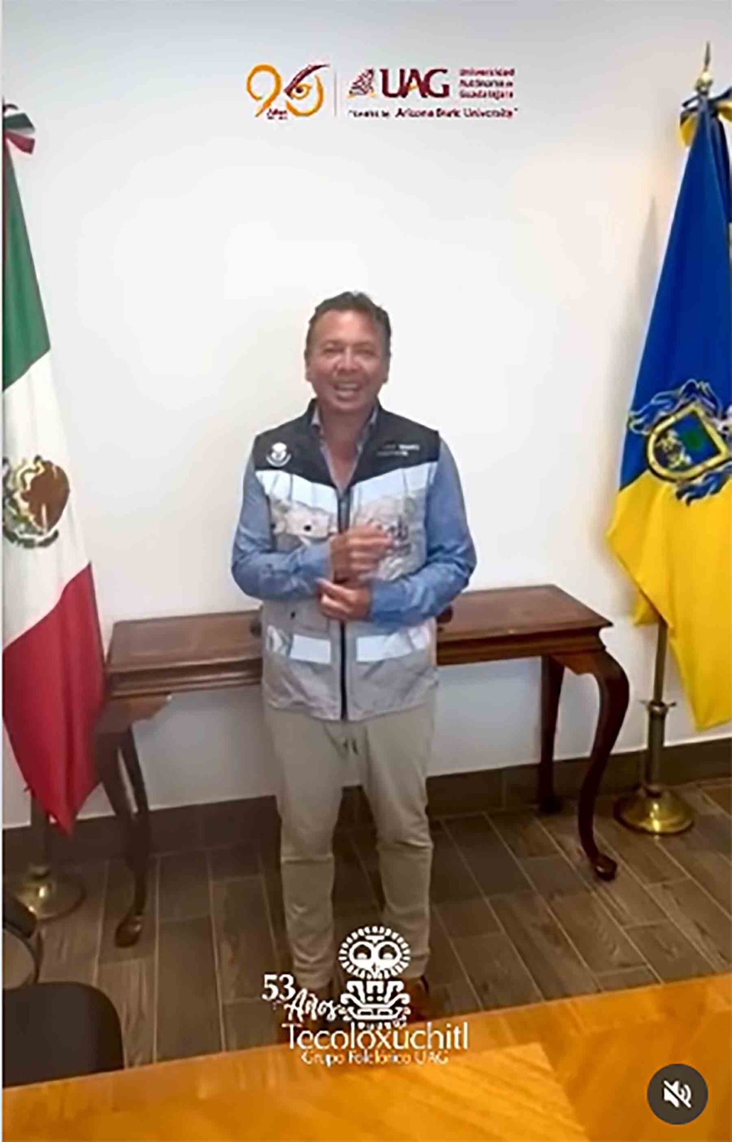 El Gobernador de Jalisco, Pablo Lemus, envío un mensaje al grupo por su participación