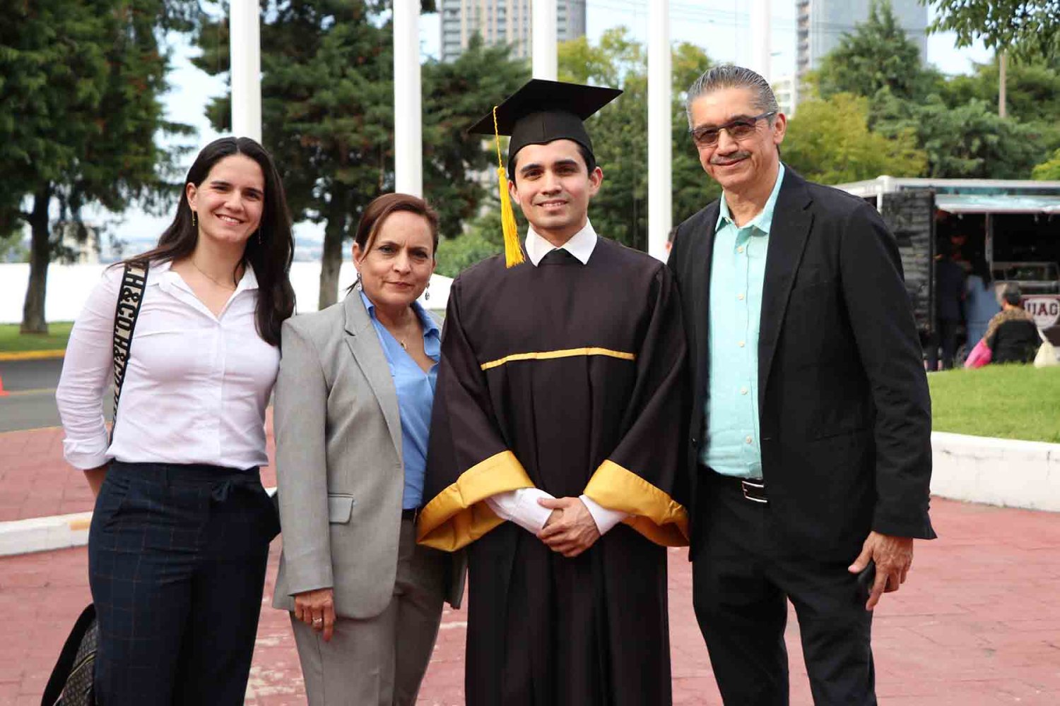 Familiares y amigos acompañaron a los graduados