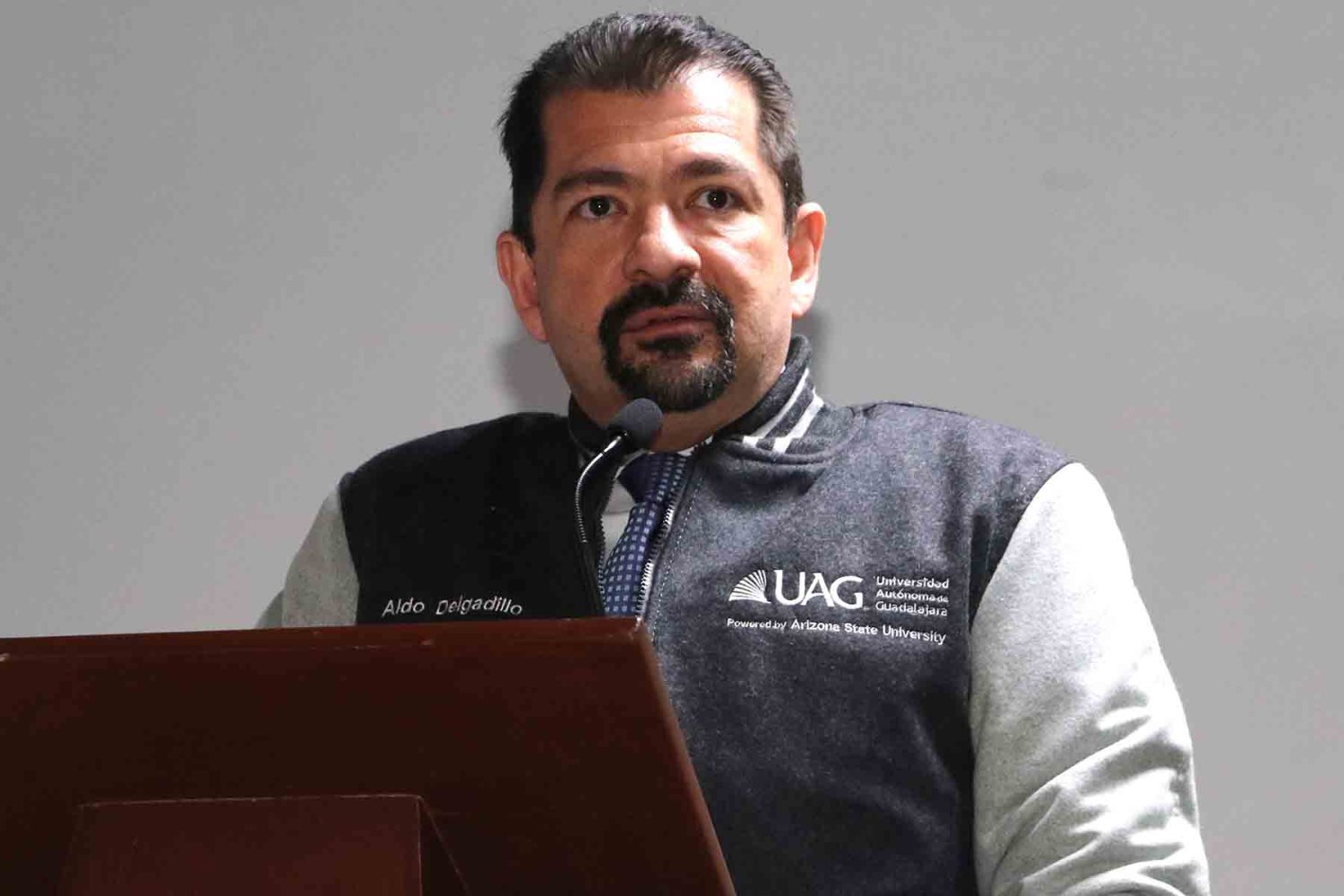 Aldo Delgadillo, egresado de Ing. Civil de la UAG