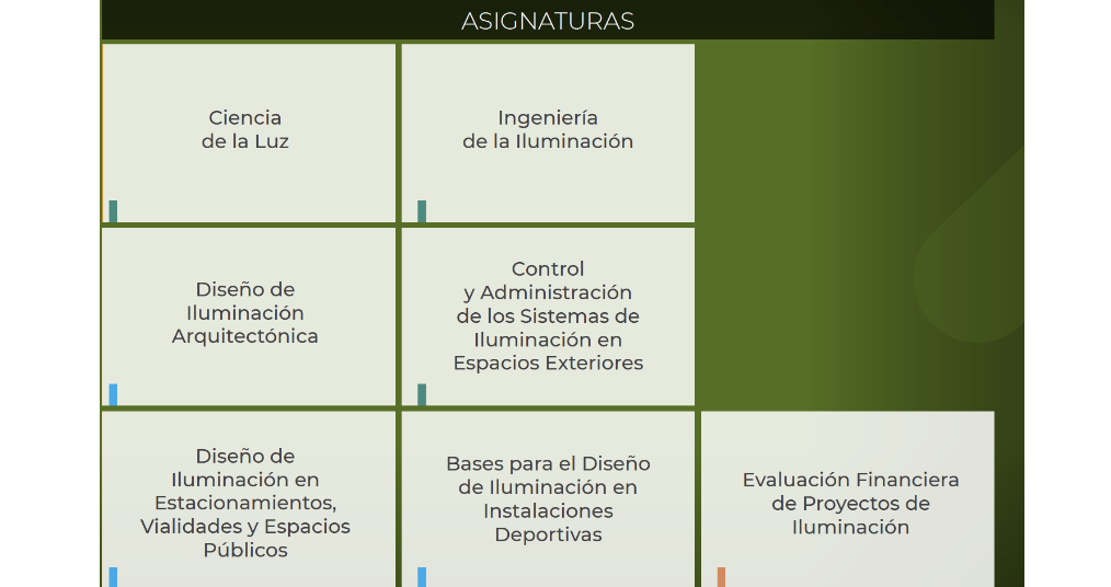 Especialidad en Diseño de Iluminación de Exteriores | UAG
