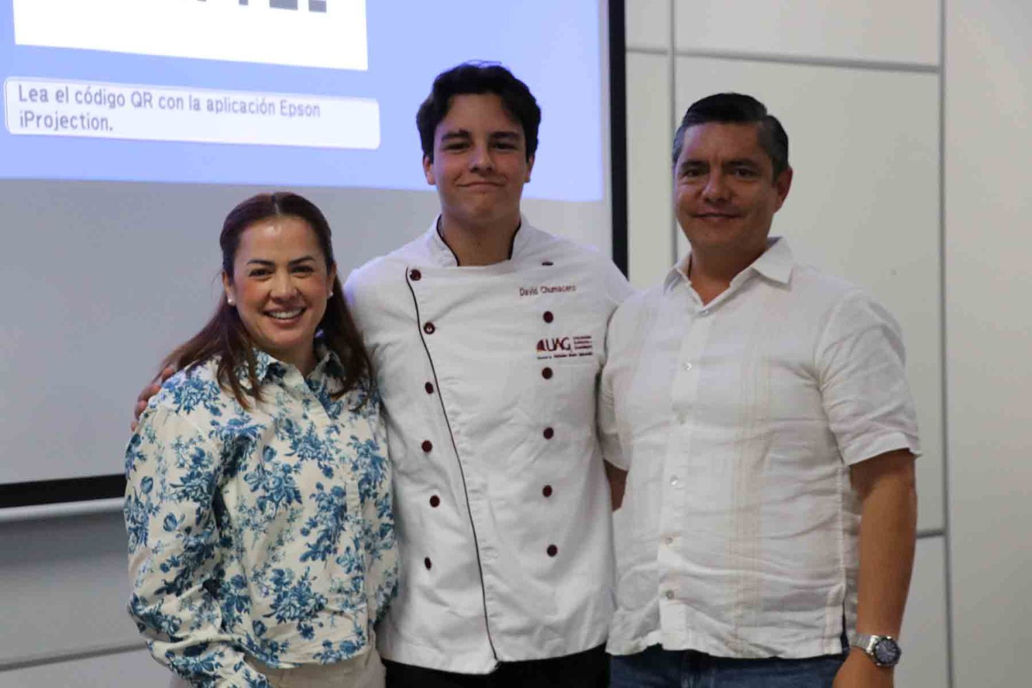 Los familiares participaron en esta emotiva ceremonia.