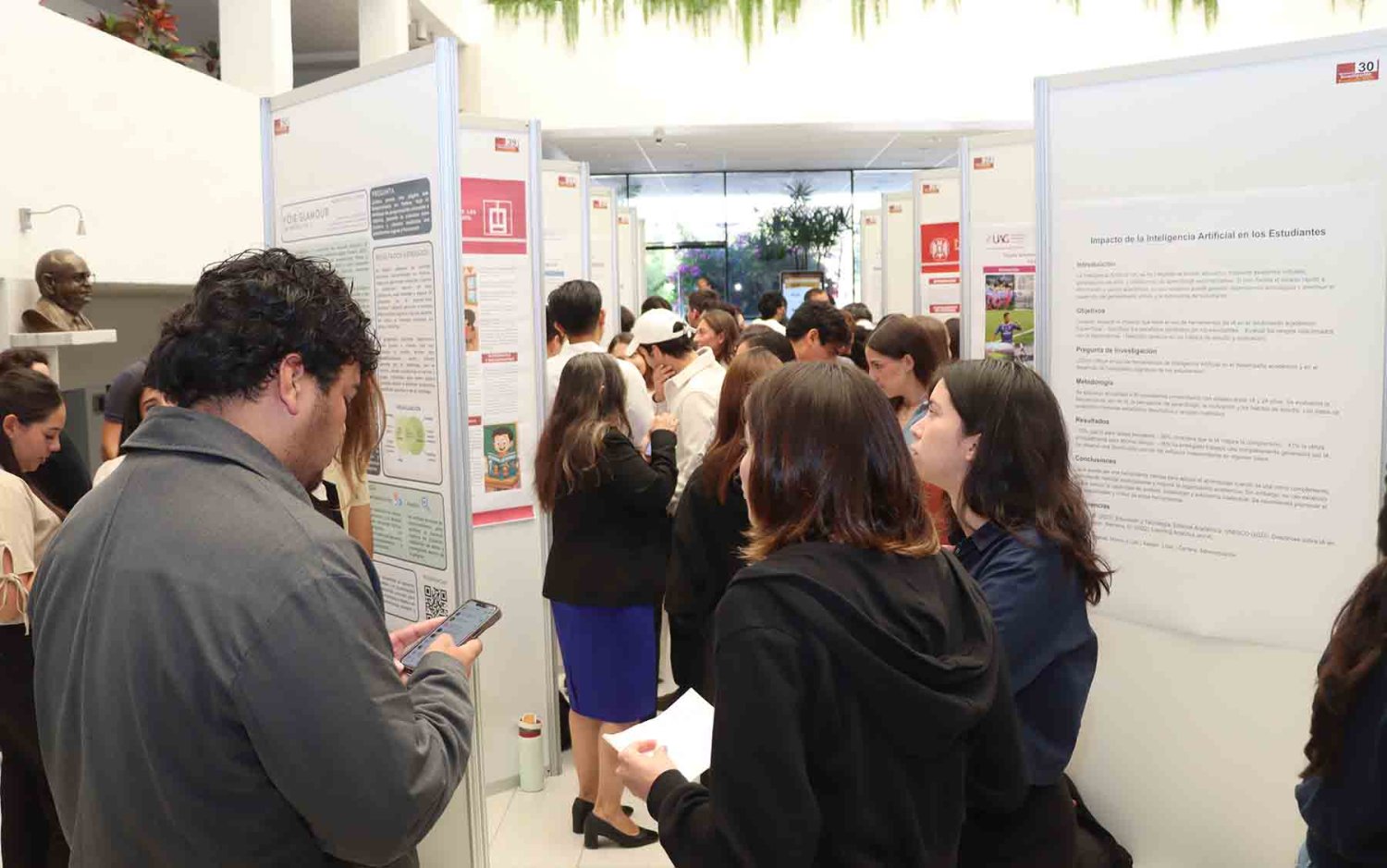 gran participación de los estudiantes en este congreso