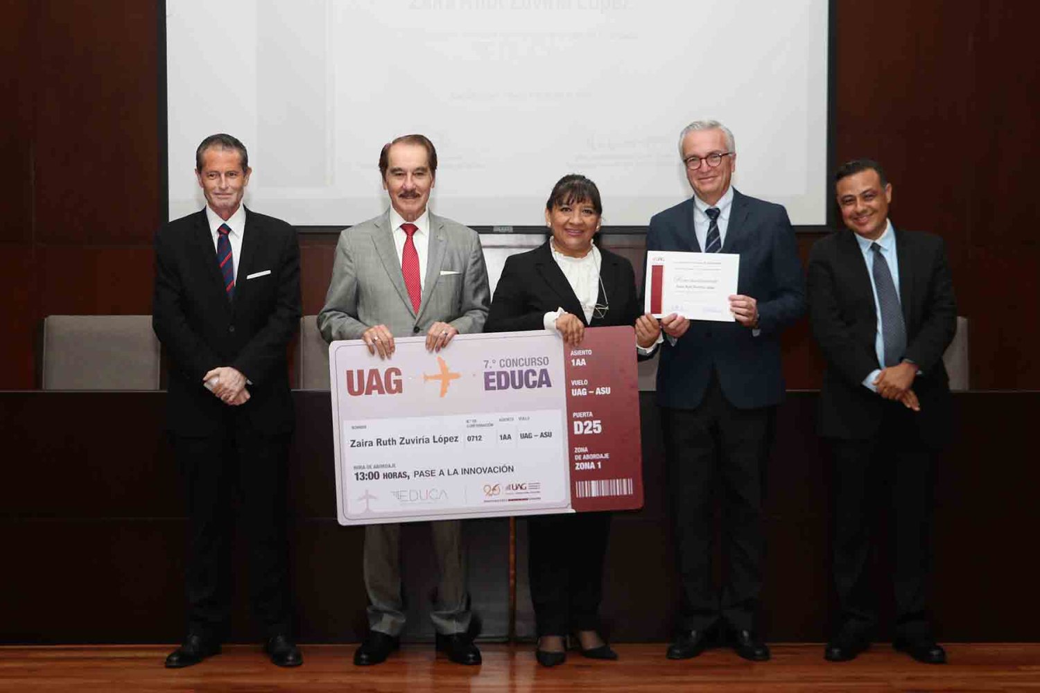 La Mtra. Zaira Zuviría fue la ganadora del concurso 2025