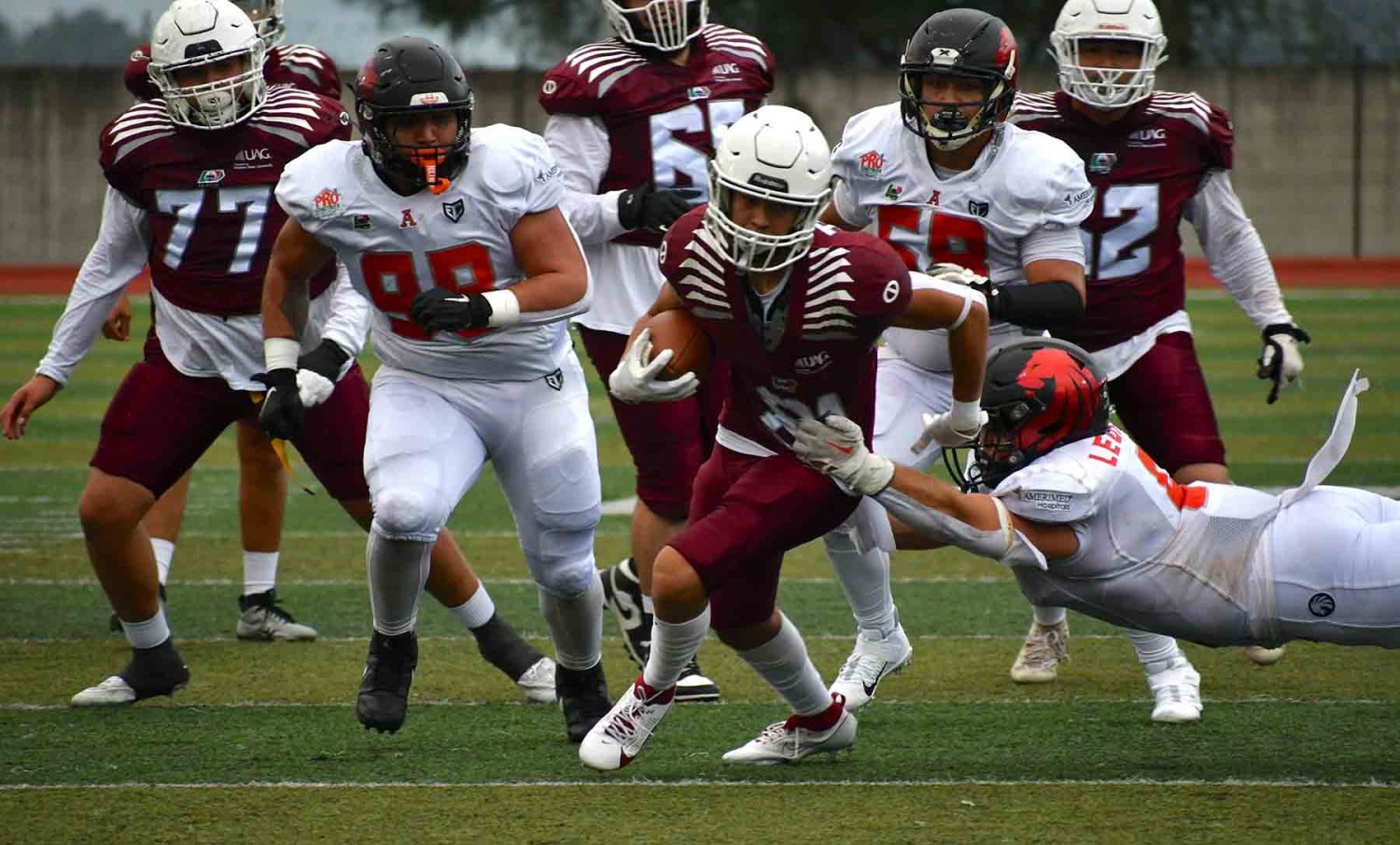 tecos cae en su primer partido de la onefa