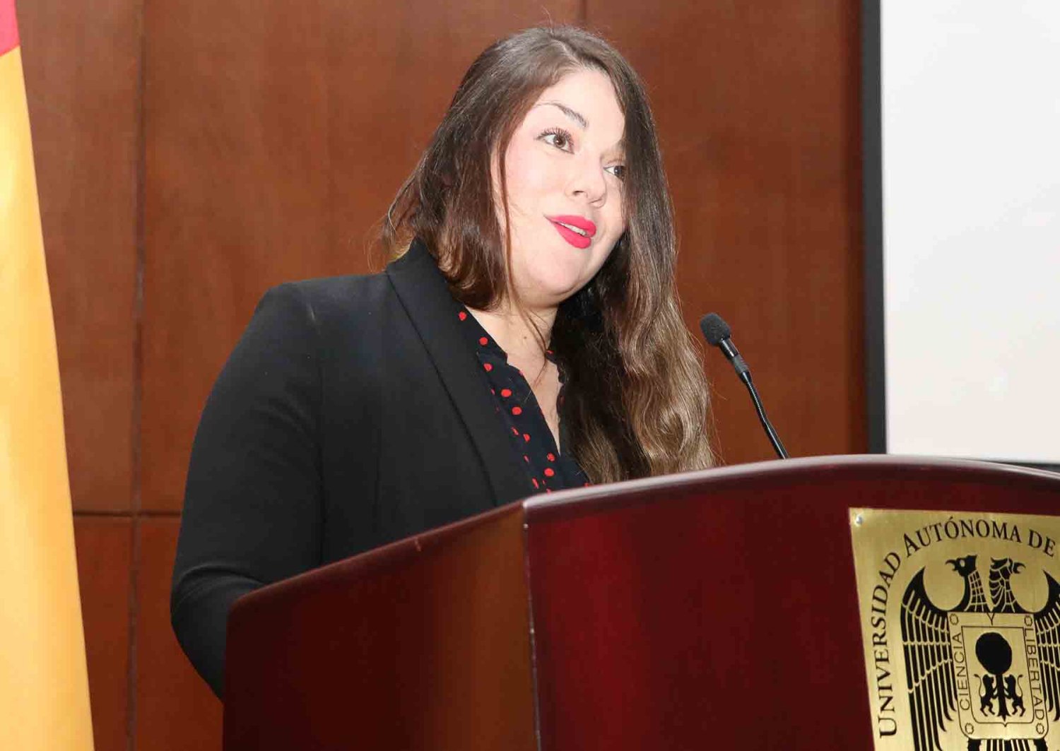 samantha media ochoa representante de los egresados comparte su experiencia durante el diplomado