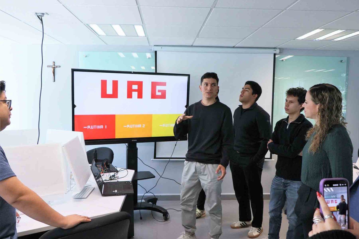 los alumnos pusieron a prueba su creatividad con los diferentes proyectos